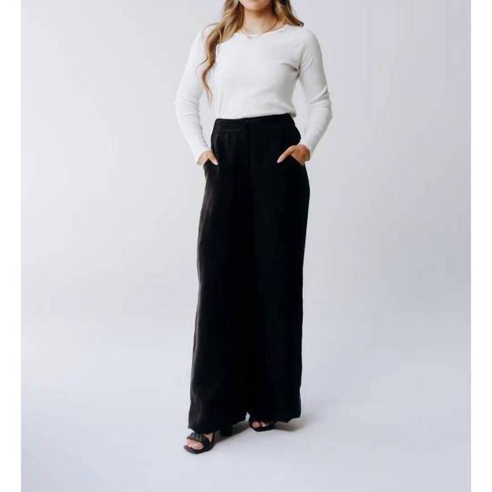 NEW MARGO PAIGE wide-leg pant in black